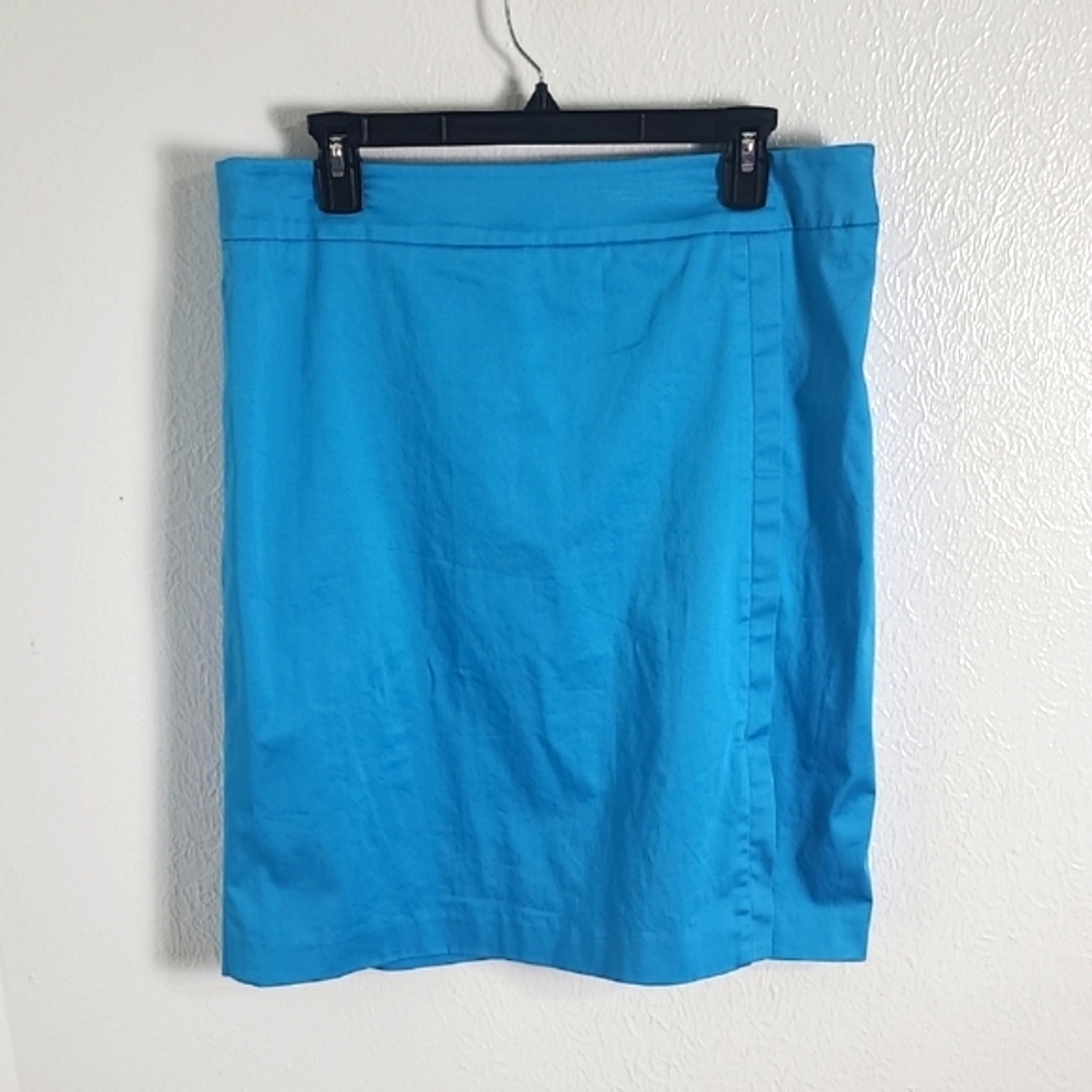 Jones New York Bluish Teal Skirt, Size 14